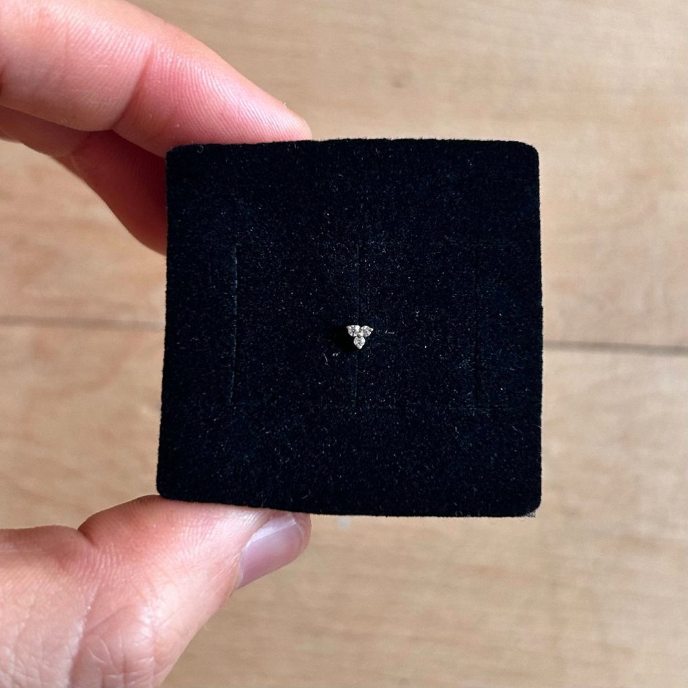 LeRoi 14K Gold Trinity Threadless End